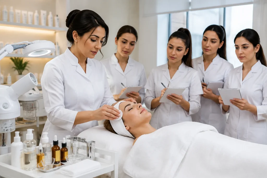 دوره آموزش پاکسازی پوست چه چیزهایی یاد می_گیریم؟